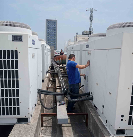 唐山市中央空调制热和不制冷系统维修方法